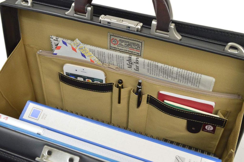 Джей Си. Портфель Hamilton Dulles Нет. 22308, Деревянная серия, 42 см, A4B4, Классическая деловая сумка клуб