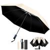 Складной зонт Складной обратный предотвращение безопасности 8 спицы Складной один автоматический предотвращает прыжки УФ-излучение Тепло Складной складной УФ-солнце Дождливый сезон