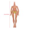 23Cm Height Big Sister Doll'S Body 1/6 Joints Movable Body Dark/ Light Brown Skin Slime Doll Accessories