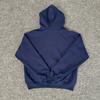 Mens Hooded Sweatshirt Pants Set Devil Letter Embroidery Fleece Lined Casual Sportswear Teens