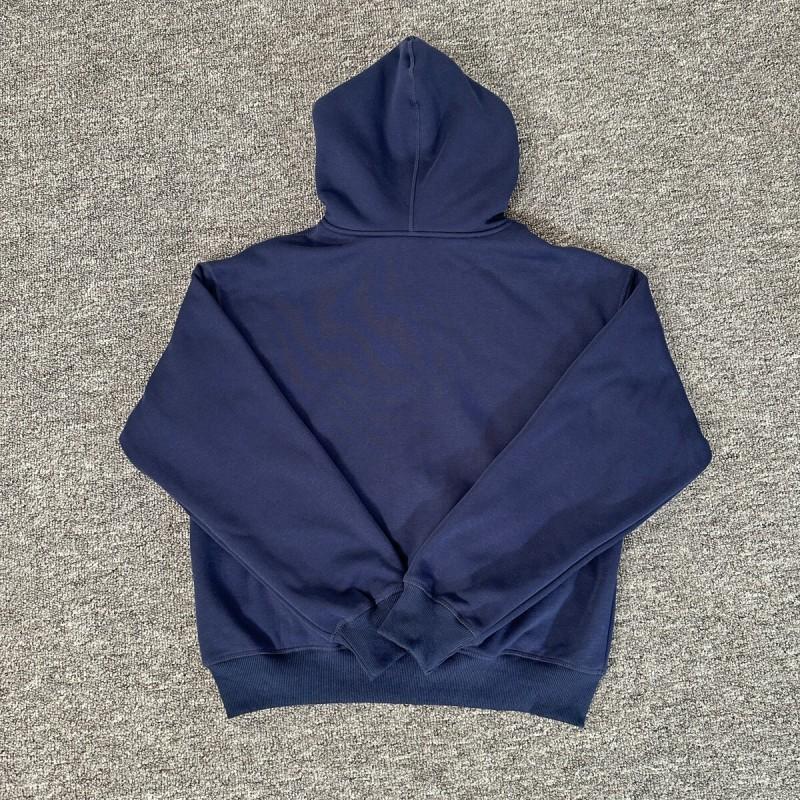 Mens Hooded Sweatshirt Pants Set Devil Letter Embroidery Fleece Lined Casual Sportswear Teens