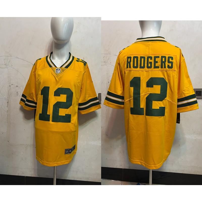 Green Bay Packers NFL Football Jersey 10 Watson Love Customizable Fan Apparel Men