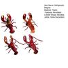 Yousheng Simulated Lobster Refrigerator Magnet Movable Joints Realistic Home Office Kitchen Locker Fridge Magnetic 3D Crayfish Decoration Ornament