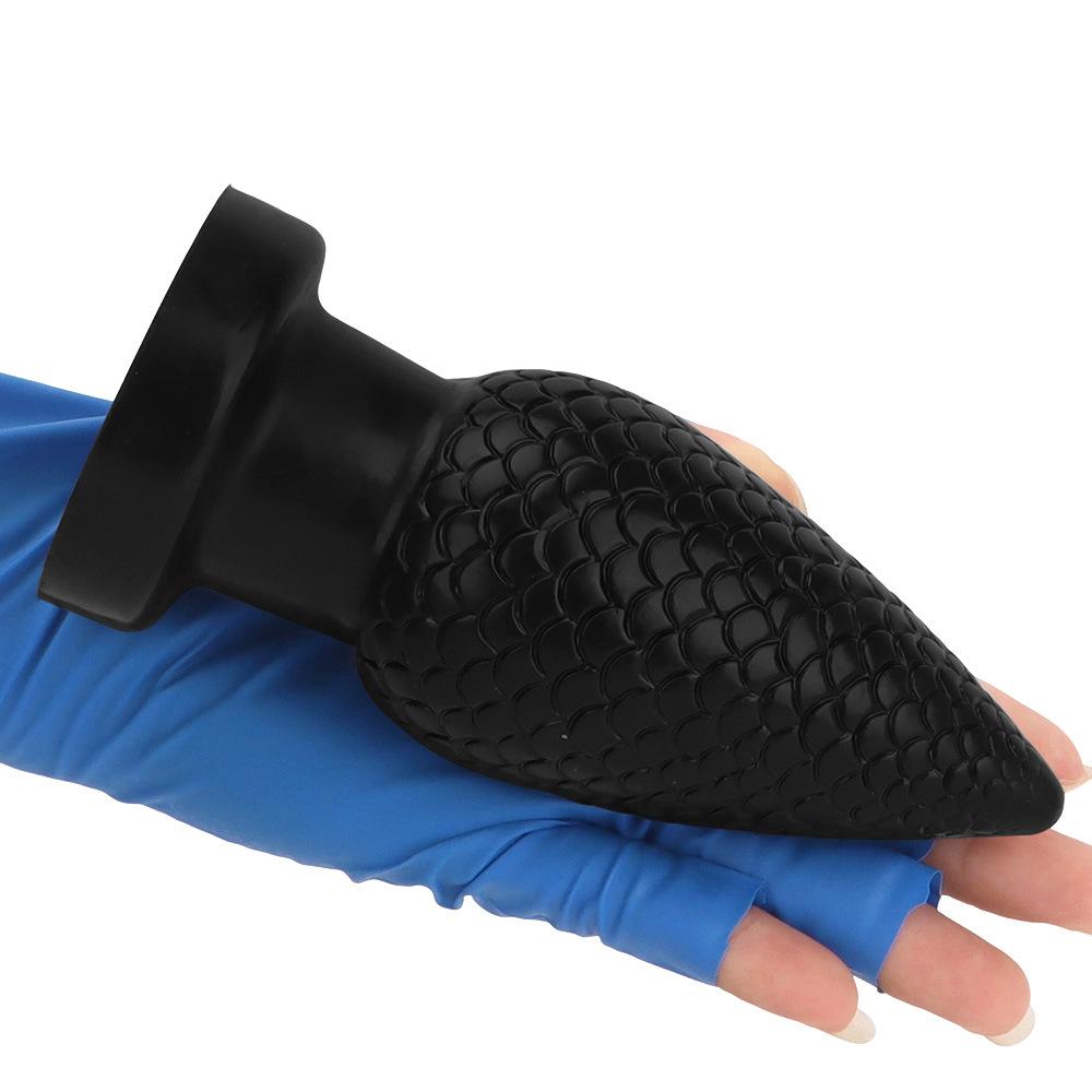 Жидкий силиконовый дракон анальная пробка большая дилдо расширитель ануса фистинг игрушка для мужчин и женщин