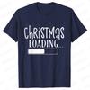Christmas Loading Graphic TShirt Women Clothing Casual Short Sleeve Tees Happy New Year Tshirt Fashion Merry Christmas Yk Tops