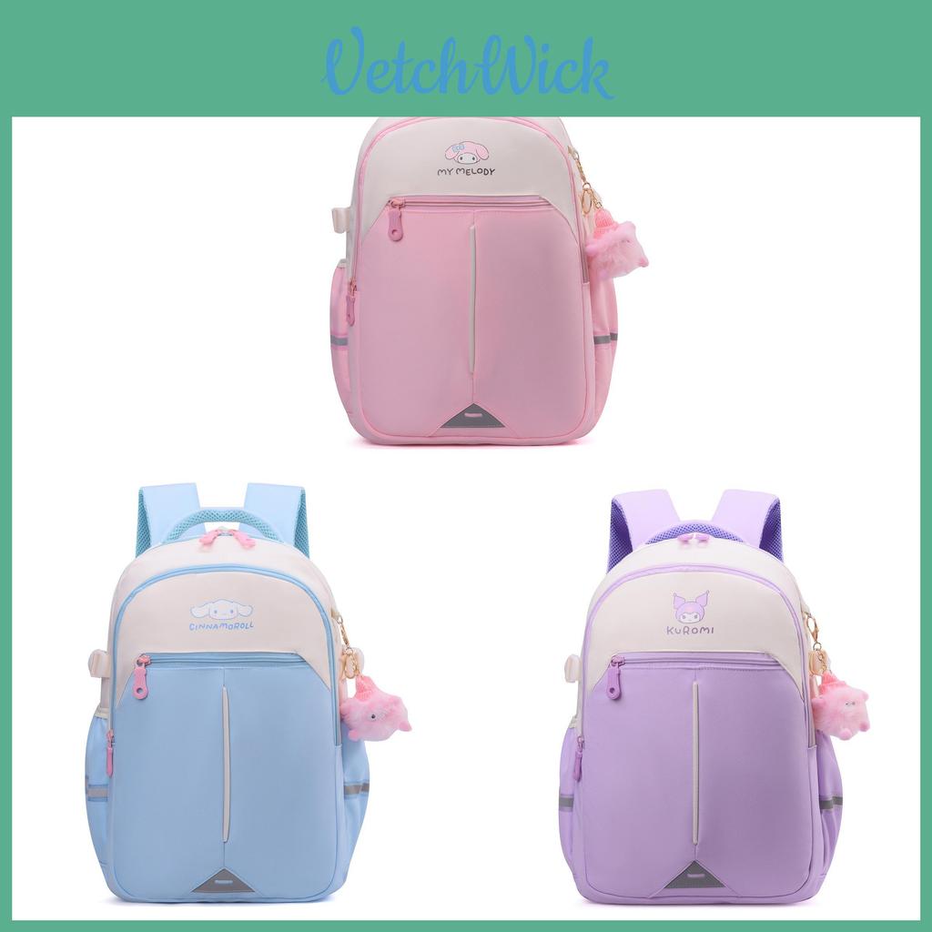 Cinnamoroll Kuromi Melody Backpack With Antiload And Spinal Protection For First To Third Grade Students