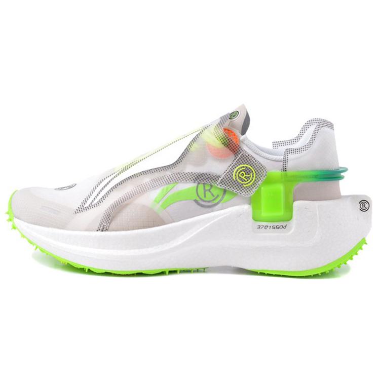 Li Ning Текстиль, Амортизация из ТПУ Скользкие Устойчивые к истиранию Дышащие Легкие Низкие Беговые кроссовки Мужские ARHR081-2