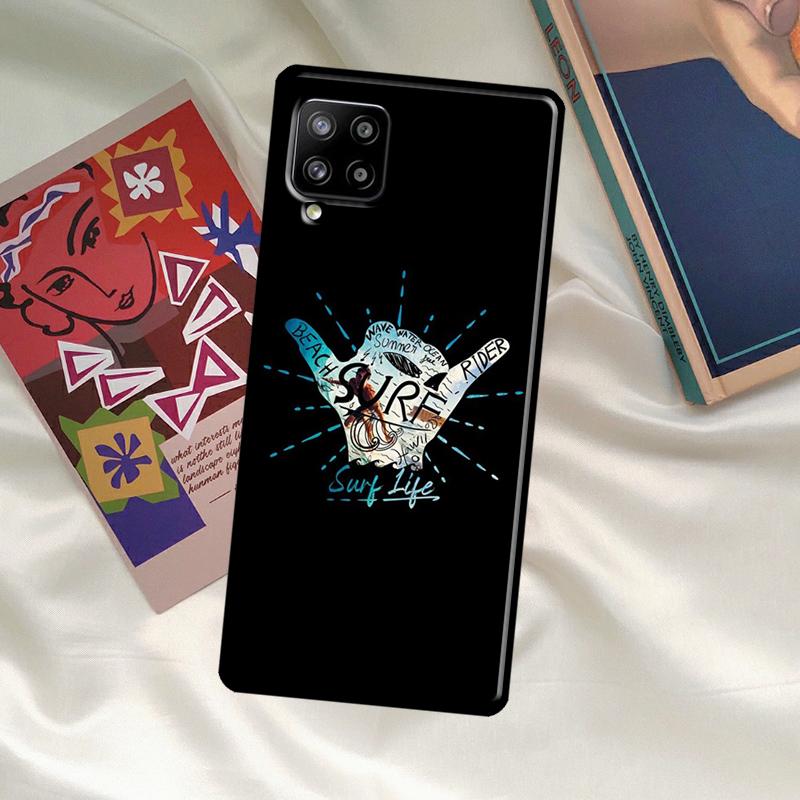 Чехол для серфинга Hang Loose Shaka для Samsung Galaxy A56 A36 A06 A13 A53 A32 A12 A22 A52 A35 A26 A16 A55 A15 A54 A34 A14