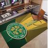 Personalized Crystal Velvet Carpet Celtic FC Pattern Non Slip Floor Rug