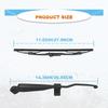 5102882AA Rear Wiper Blade And Arm Kit New for Jeep Grand Cherokee 1998 1999 2000 2001 2002 2003 2004