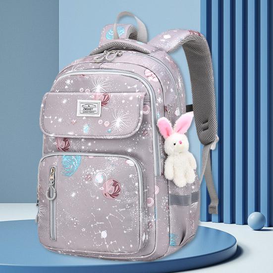 Школьный рюкзак с несколькими карманами, регулируемыми ремнями, большой вместимостью, прочный, выдерживающий нагрузку, книга