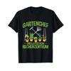 Head Gardener And Of Data Center Gardening T Shirt Vintage Casual Stretched Breathable Homme Comfortable Fashion Graphic