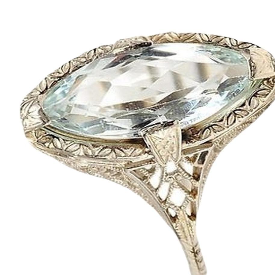 Обручальное кольцо с аквамарином, обручальное кольцо, очаровательные ювелирные изделия с бриллиантами, подарок на рождественскую годовщину, женское обручальное кольцо, размер 6-10