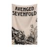 Rock Band Flag Tapestry A-Aven-geds Sevenfolds Aesthetic Background Cloth Wall Art Decor Outdoor Concert Party Banner
