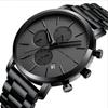 Henline Male Office Worker College Student Male Student High School Student Middle School Student Metal watch,Korean Popular Watches