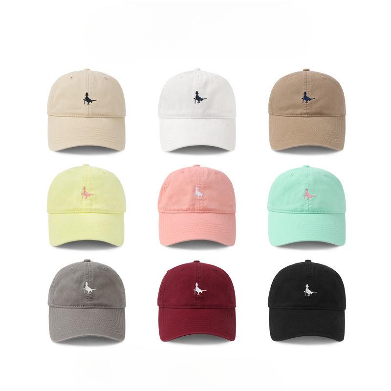 Baseball Hat for Women In Spring and Summer Couple Sunshade Versatile Korean Style Trendy Brand Soft Top Retro Baseball Cap Cotton