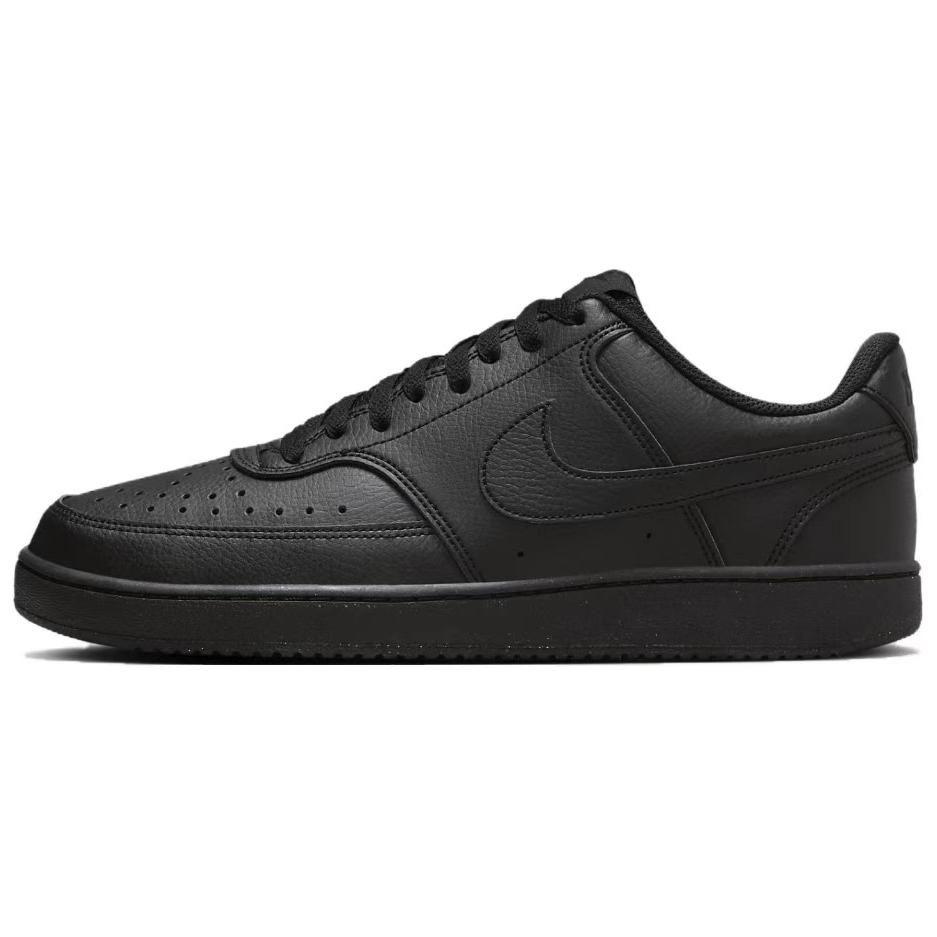 Nike Court Vision Скользкие Устойчивые к истиранию Низкие Кеды для скейтборда Унисекс Черные DH2987-002(Команда217-)