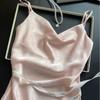 1011 swinging collar nightdress women's summer new dark pattern jacquard sexy suspender sweet pure style high-end loungewear