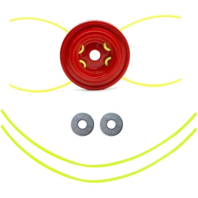 USonline911 Universal Aluminum Trimmer Head String Trimmer Weedeater W/ 4-Wire Brush Cutter, String Trimmer, Weed Trimmer