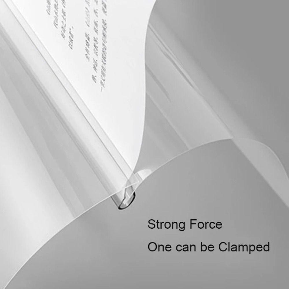 Thickened Document Rod Clamp Business Supplies Pull Rod Clip New A4 Draw Rod Folder