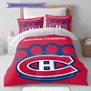 Montreal Canadiens Pattern Bedding Home Decoration Birthday Gift ( 1 duvet cover + 2 pillowcase, without core),fan merchandise.