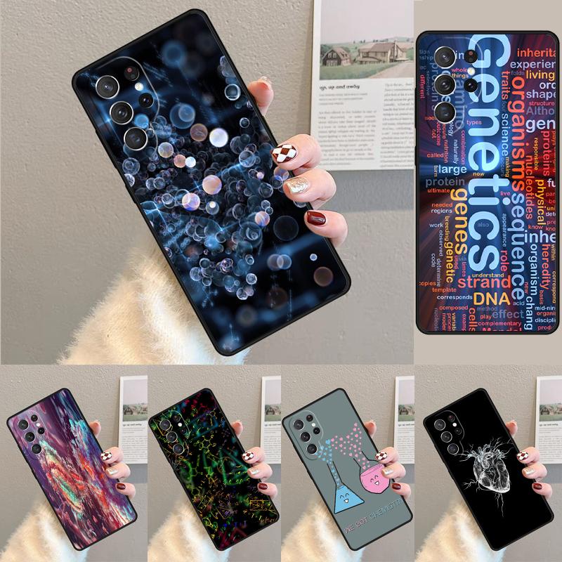 Чехол для телефона Биология Химия для Samsung Galaxy note 10 pro S26 Ultra S23 S24 FE S25 S21 S22 PLUS ударопрочный