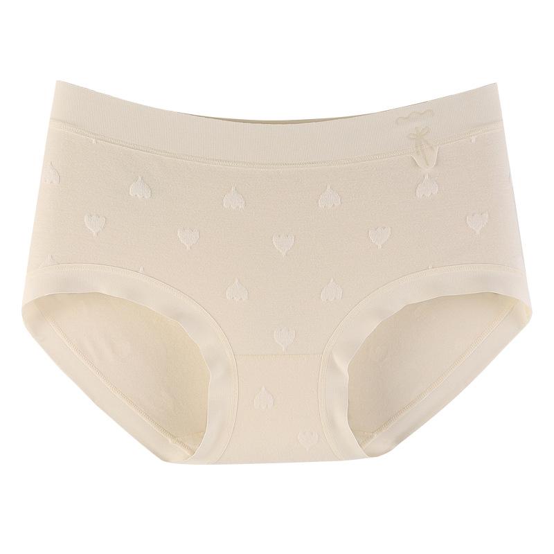 Underwear Women Cotton 7A Antibacterial Crotch Seamless Briefs Breathable Antibacterial Briefs