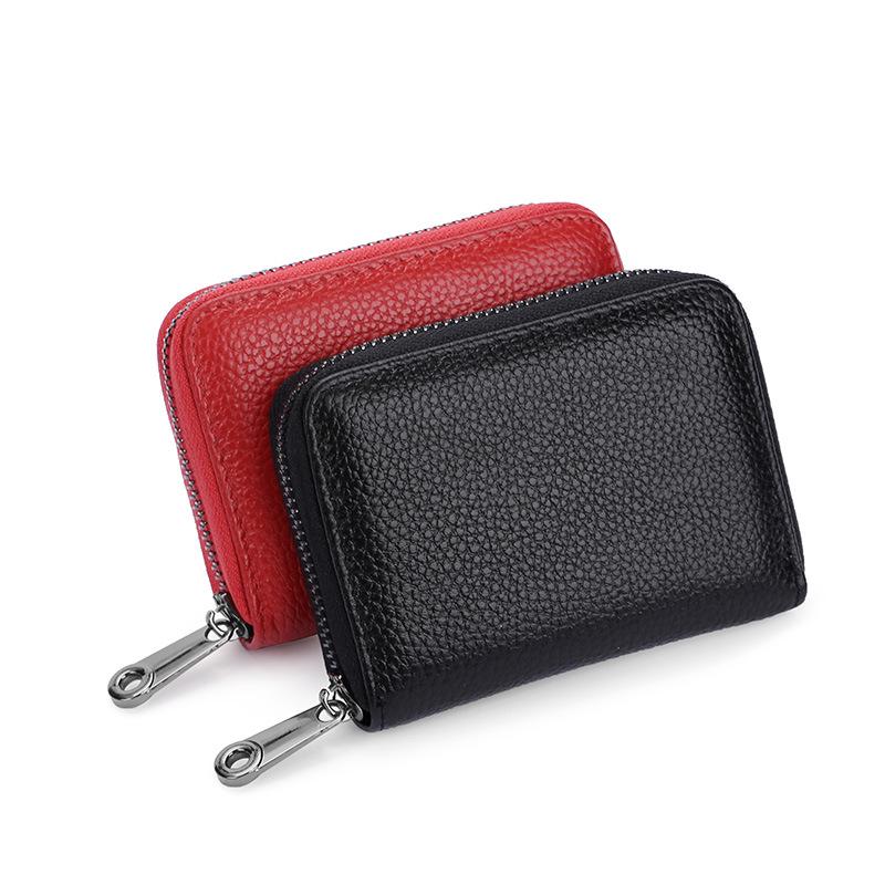 Тонкий многокарточный кошелек-чехол с защитой от RFID и большой вместимостью для международных поездок и водительских прав