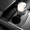 Tesla Model 3/Y Central Console Cup Holder Silicone Coaster and Storage Slot Limiter