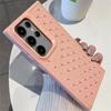 Подставка для камеры, охлаждающий мягкий чехол для Samsung Galaxy S24 Ultra S23 Plus S23 FE A55 A54 A34 A35, чехол-бампер в виде сот
