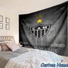Custom Name Atletico Mineiro Printed Tapestry, for Bedroom,Livingroom, dormitory, Large Wall Decor, Fabric Decor Fan Birthday Gifts