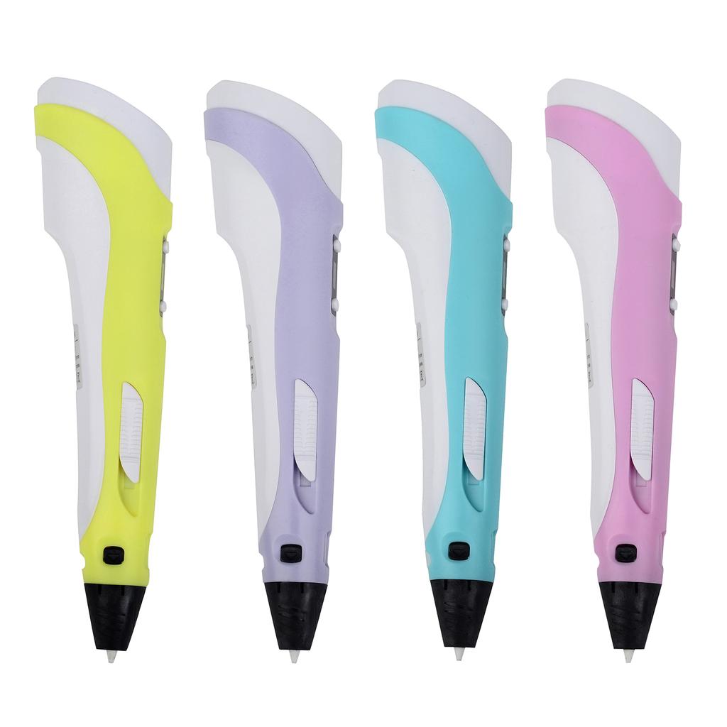 Ручка для 3D-печати применяется с нитью ABS PLA толщиной 1,75 мм. Поддержка температуры. Скорость рассеивания тепла.