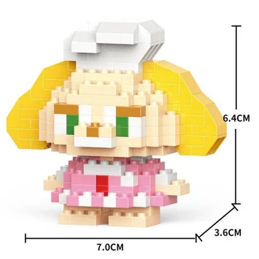 Дисней Аниме Принцесса Строительные блоки Стич Микки Маус мини Фигурки игрушки-экшн Блоки Игрушки Кирпичики Сборные игрушки Детские подарки