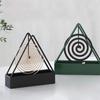 Summer Triangular Mosquito Coil Rack Iron Art, Mosquito Coil Bracket Hanging Mosquito Coil Tray Fireproof And Scald-proof Mosquito Coil Box