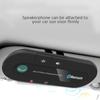 Wireless Bluetooth Handsfree Multipoint Speakerphone Speaker Car Kit Visor MP3 Music Player
