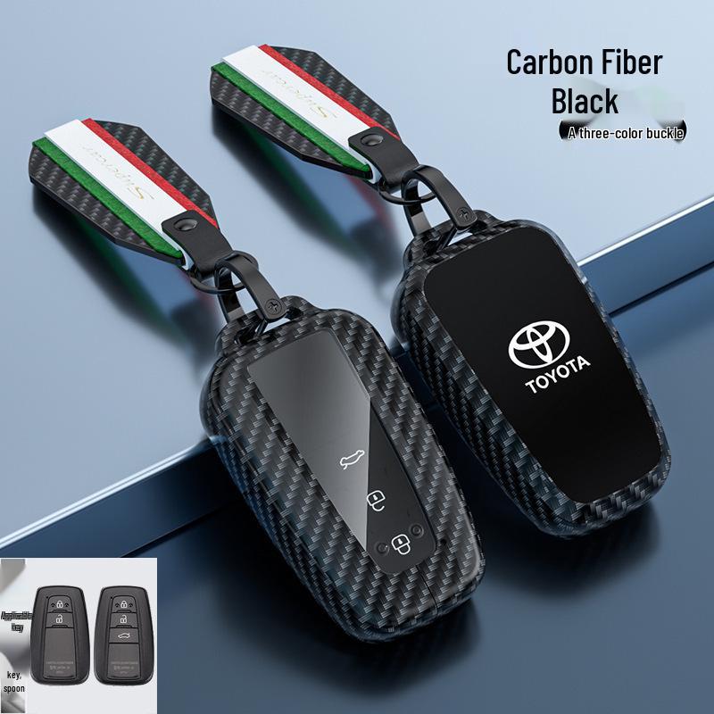 Футляр для ключа Toyota: Подходит для Prius, Mirai, Corolla, Camry и RAV4.