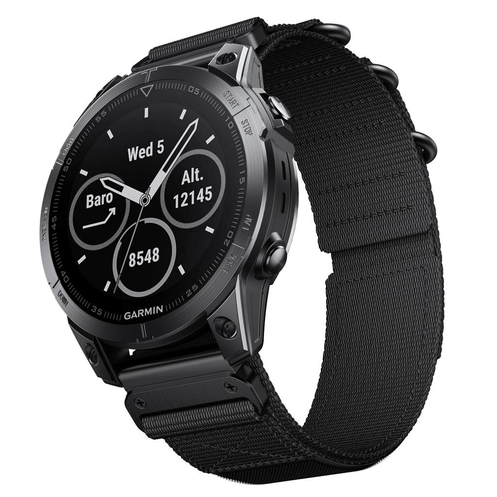 Нейлоновый ремешок Garmin Loop 22 26 мм для 5Plus 6Pro 7Pro, быстросъемный браслет, сменный ремешок для часов Fenix7X/5X/5XPlus/6X/6XPro