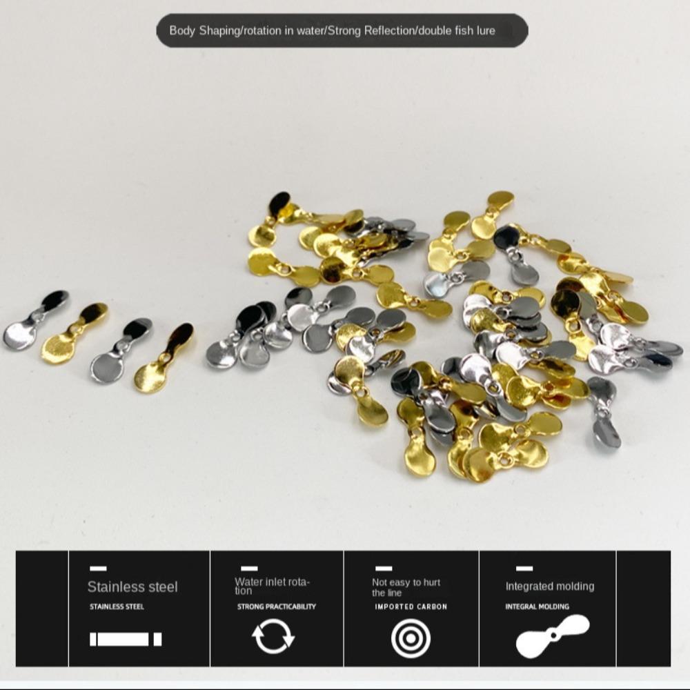Специальные лезвия для рыболовных приманок Спиннербейт Спиннербейт Пропеллерное лезвие Горячая муха Пропеллер Вращающаяся блесна Рыбалка