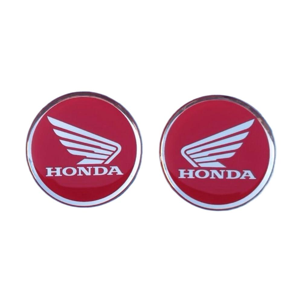 Honda Sticker Cb400cb500Pcx125Cb650rcb1000rNss350 Motorcycle Logo Circular 3D Rubber Wing Sticker Motorcycle Accessories