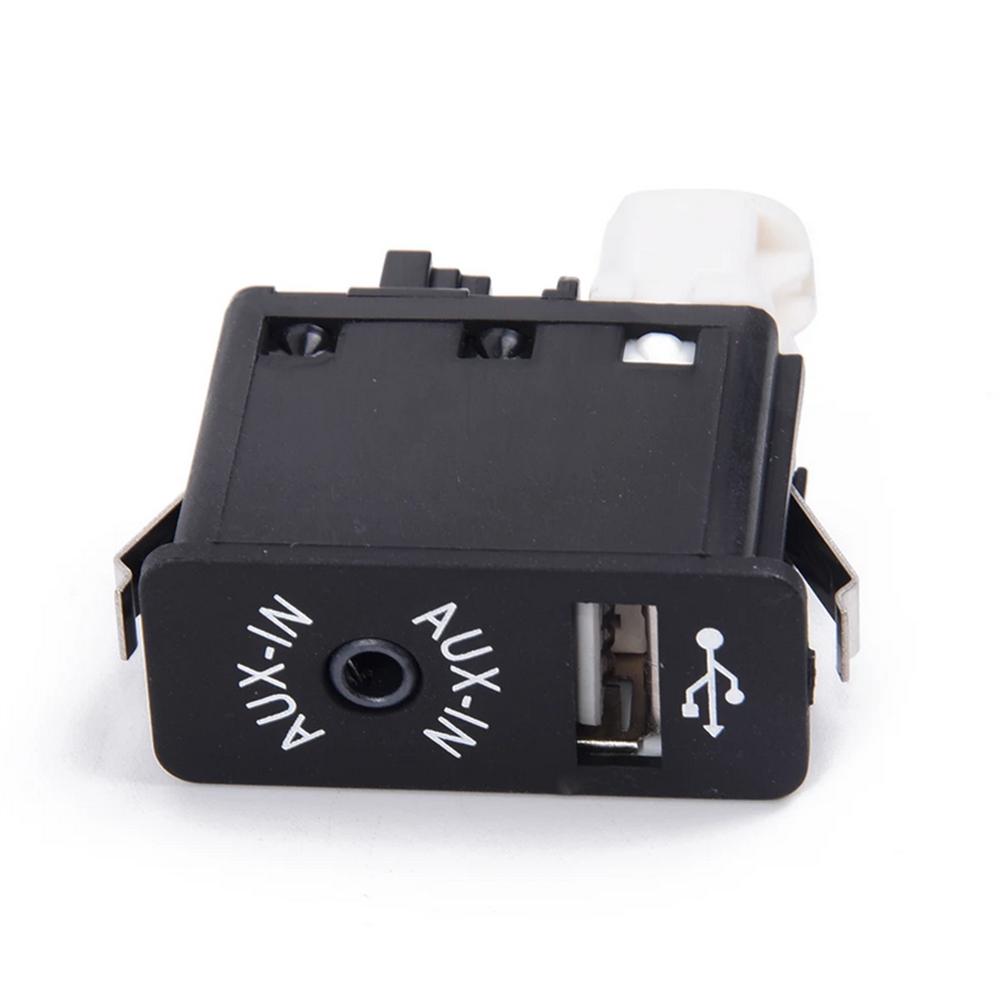 USB AUX Input Socket Switch For BMW E81 E87 E90 F10 F12 3 5 6 Series 84109237653