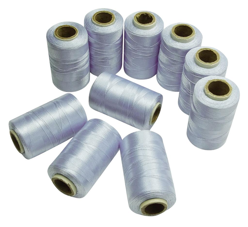 10 шт., новые швейные принадлежности для квилтинга, коричневая оптовая продажа, катушка, полиэстер