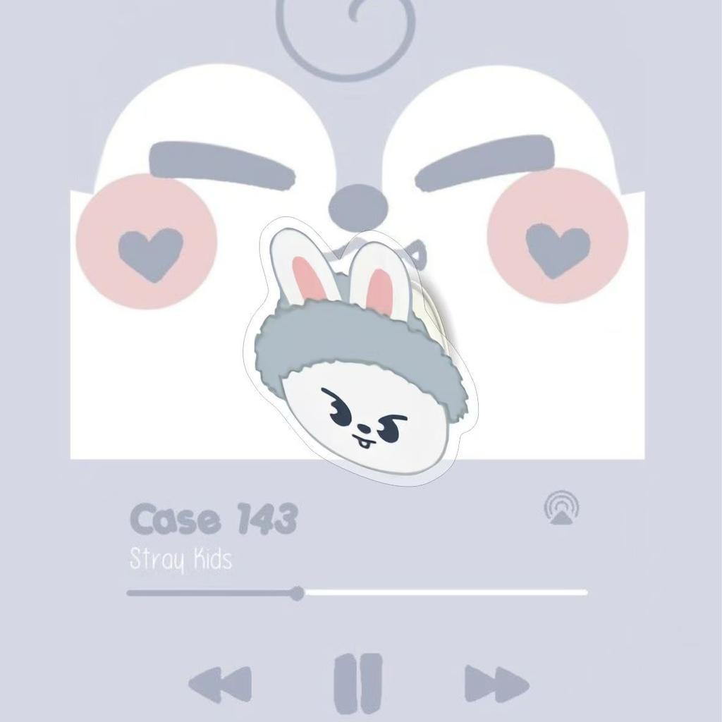 Акриловый держатель для телефона-подушка безопасности StrayKids, выдвижной