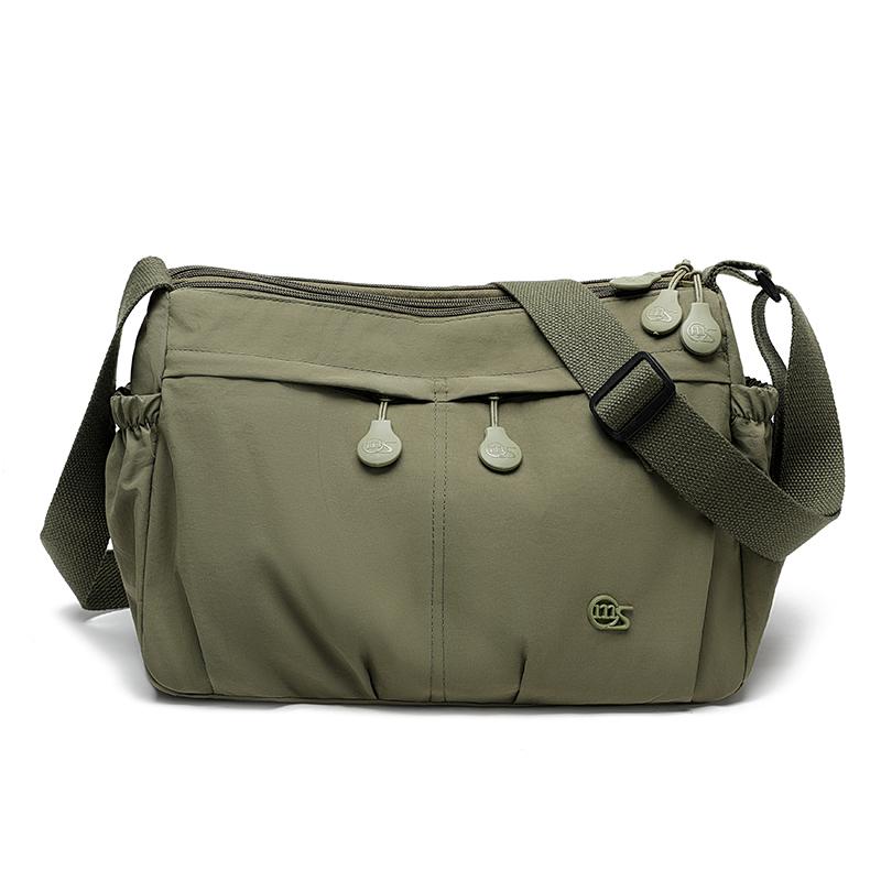 Women Crossbody Bag Nylon Hobo Bag Lightweight Sports Large Capacity Shoulder Bag Mother Bag