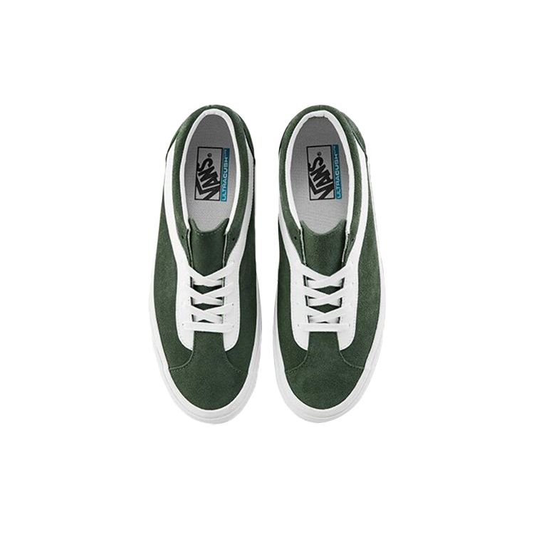 Vans Bold Durable Lightweight Slip-Resistant Low-Top Skate Shoes Unisex Sneakers Green White VN0A3WLP42P