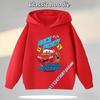 Boy's Sports Shirt Cartoon Print Boy's Fall/Winter Pullover Shirt Cars of the Universe Children's Hooded Sweatshirt Casual Shirt