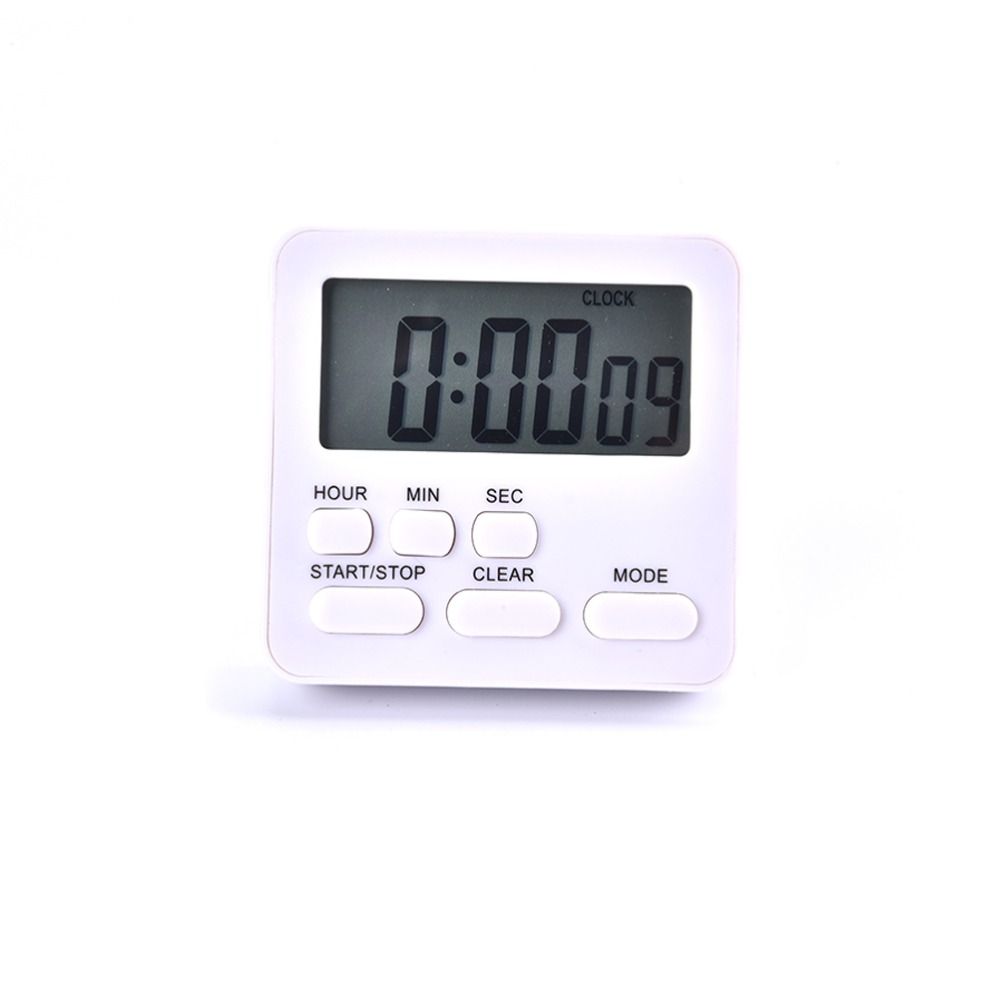 Multifunctional LCD Digital Display Cooking Countdown Kitchen Accessory Kitchen Timer Stopwatch With Flashing Light Alarm Clock3