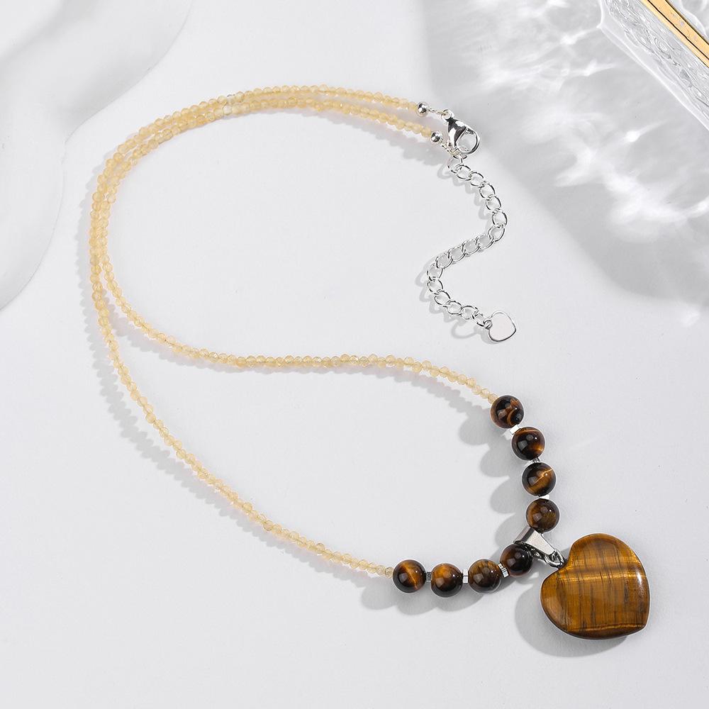 Богемское ожерелье-ключица из натурального аметиста