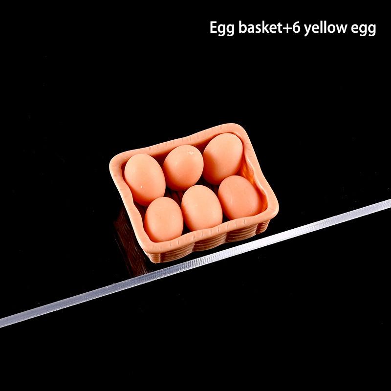 1/12 кукольный домик, имитация подноса для яиц, модель кукольного домика, мини-кухонные украшения, аксессуары для кукольного дома, игрушки для ролевых игр