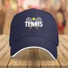 Теннисные ракетки Мяч Графика Бейсболка Дышащая Регулируемая Snapback Кепка для Мужчин Женщин Повседневная