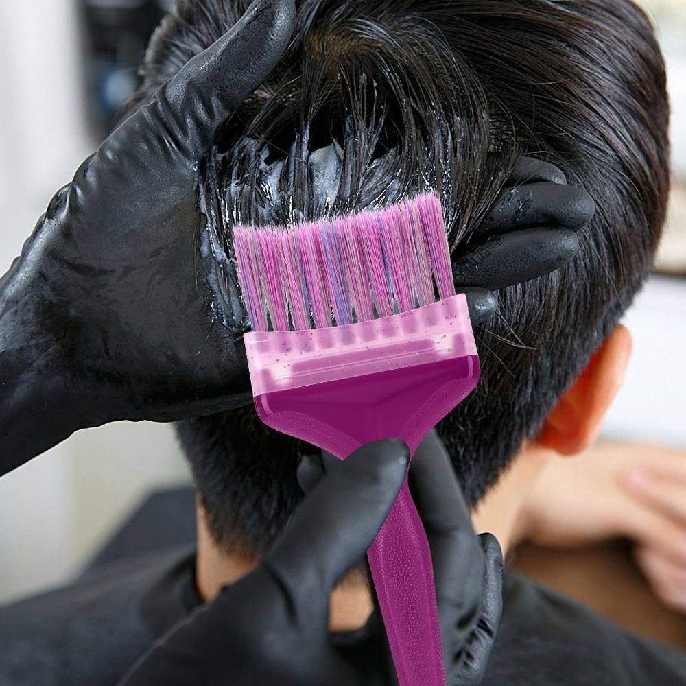 1Set Easy Clean Hair Dye Brushes Replacement Set Hairdressing Tinting Coloring Tools Barber